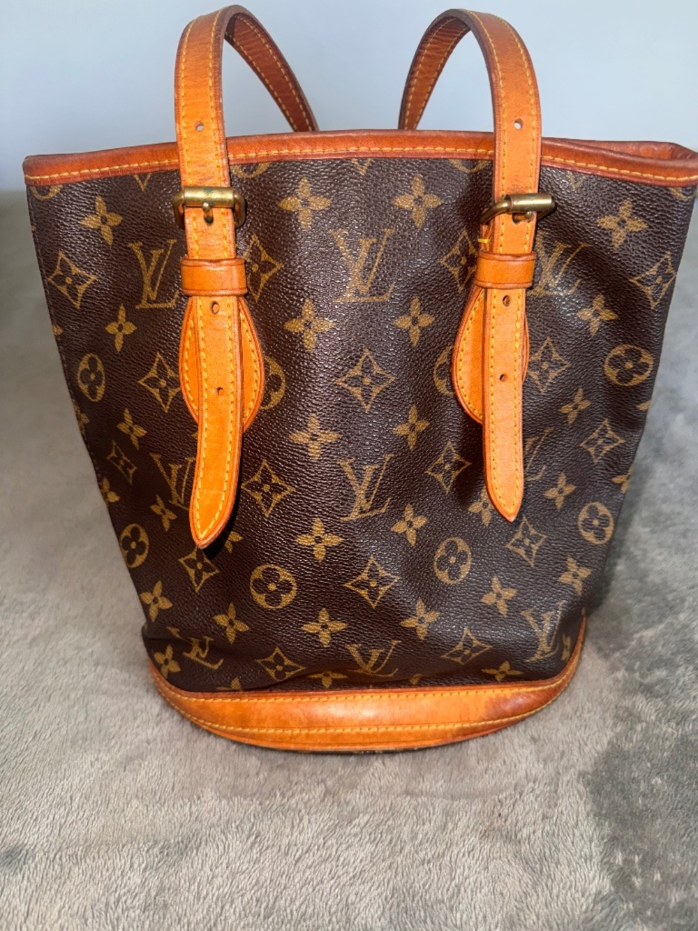 Vintage Louis Vuitton Monogram Marias Bucket Bag MM